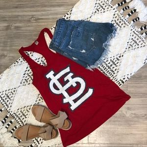 VS PINK | Sequined STL Cardinals Tank MLB